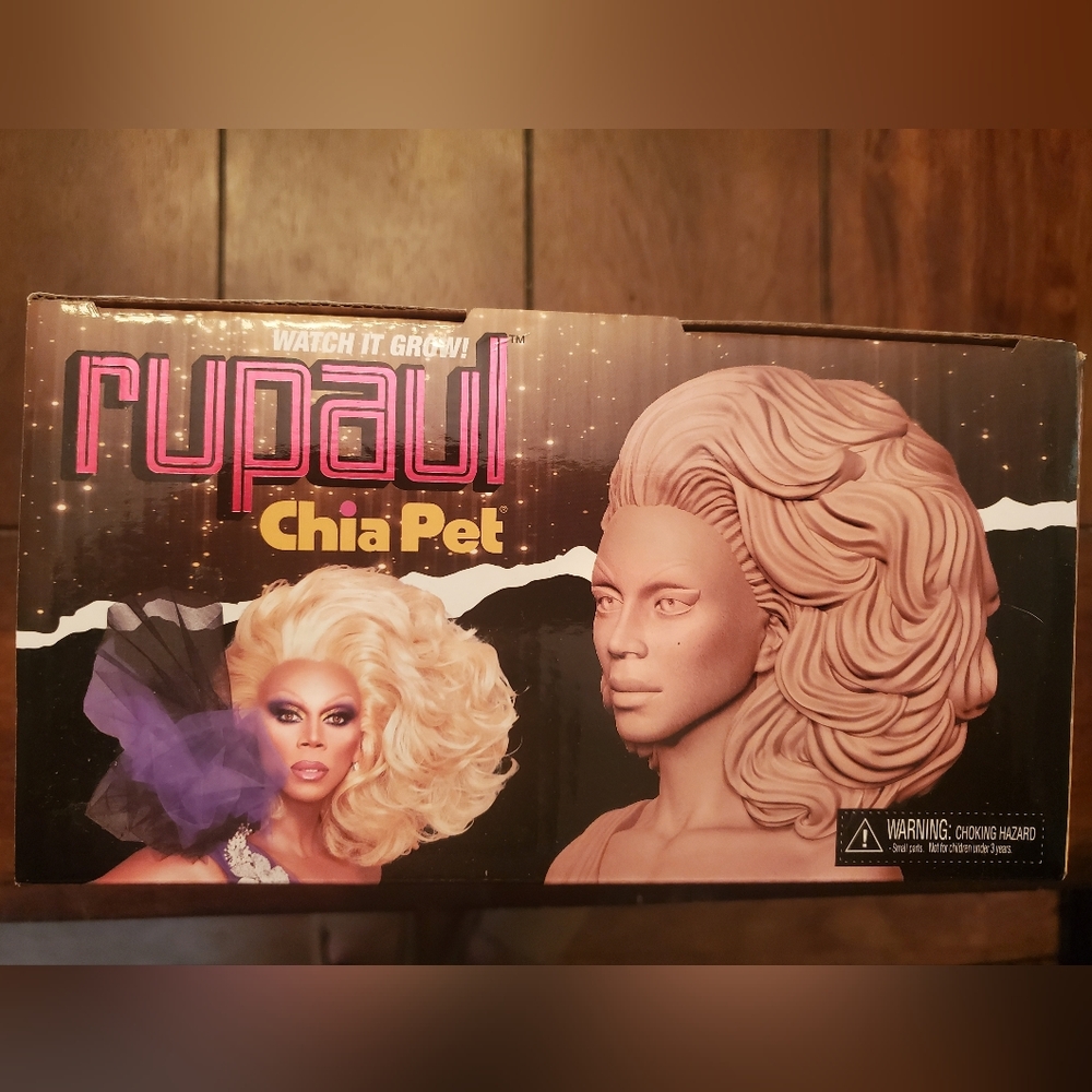 RuPaul Chia Pet